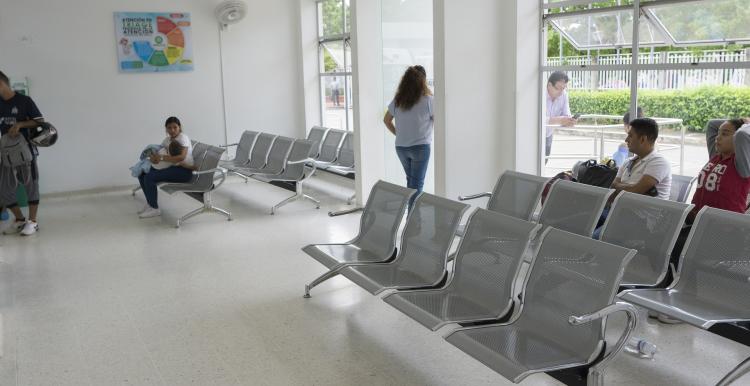 View of a Urgent Treatment Centre waiting room