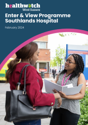 Enter & View Programme Southlands Hospital report