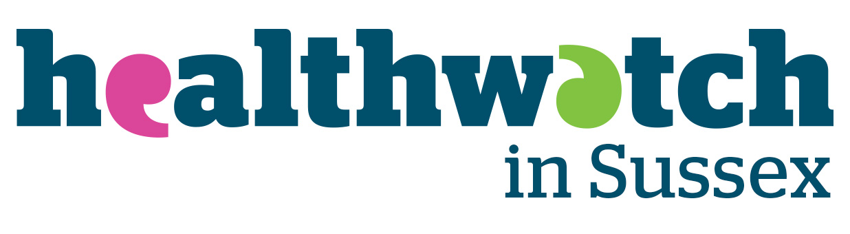 Healthwatch in Sussex logo
