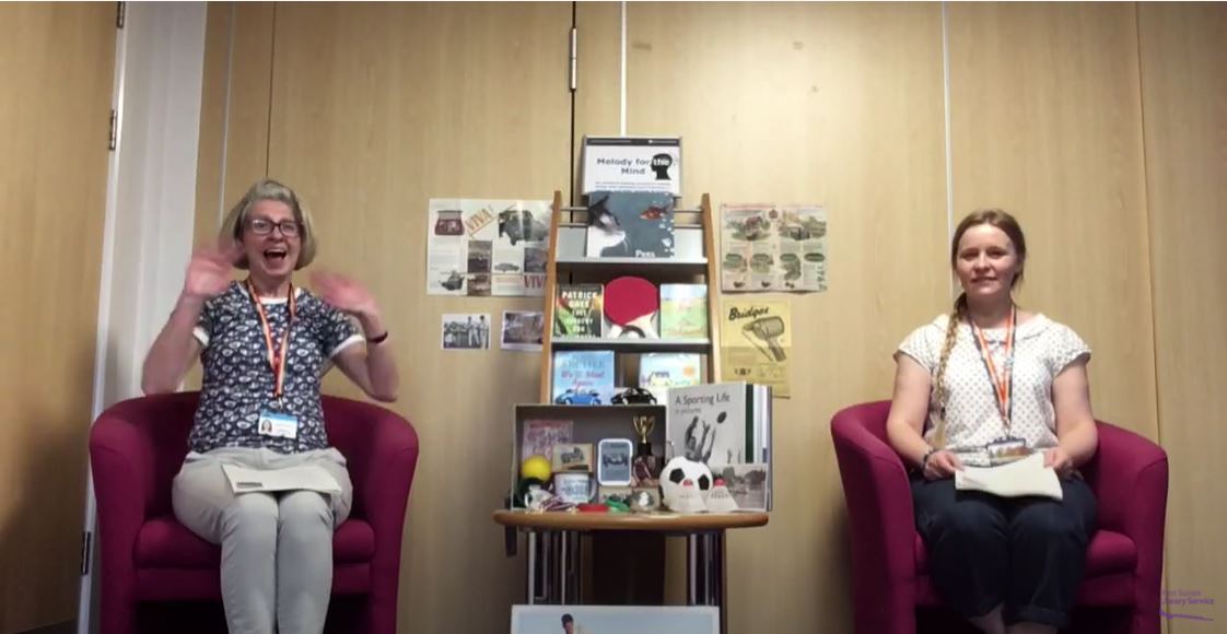 Melody for the Mind Online screengrab - two ladies smiling