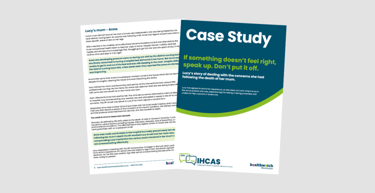 If something doesn’t feel right, speak up. Don’t put it off.