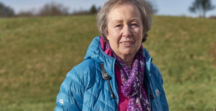 Lady smiling. Image from Centre for Ageing Better