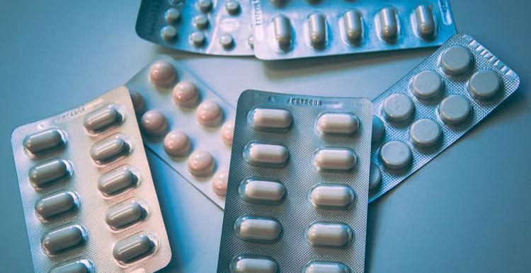 Packs of tablets, medication