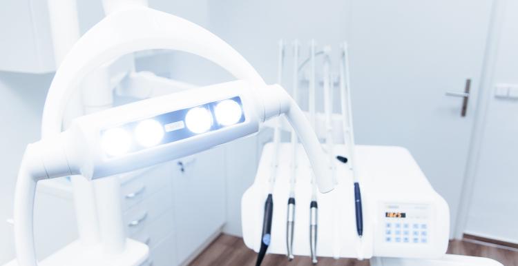 View of a dentist room