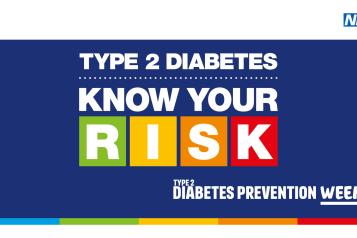 Type 2 Diabetes. Know your risk. Type 2 Diabetes Prevention Week 2024