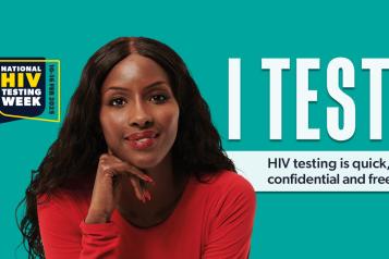 HIV testing graphic
