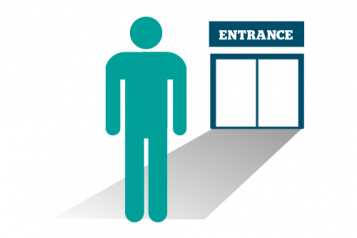 Hospital Entrance Graphic
