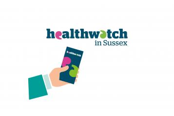 Healthwatch in Sussex logo