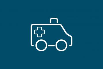 Hospital transport icon