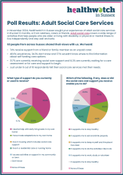 Adult social care report