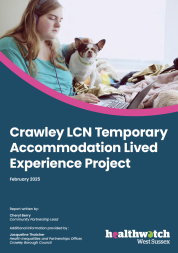 Crawley LCN Temporary Accommodation Lived Experience Project