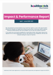 Impact and Performance Report: April - June 2025 (Q1)