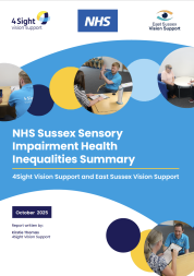NHS Sussex Sensory Impairment Health Inequalities Summary