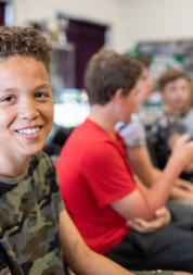 Group of young people